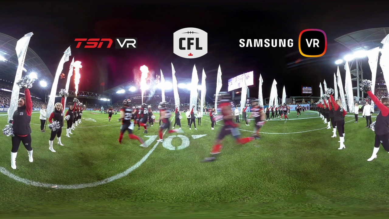 <p>Exclusive look at the CFL 104th Grey Cup in 360 virtual reality.<br></p> <iframe width='1280' height='720' class='video-popup' src='https://www.youtube.com/embed/kHf3Rv-9V_c?autoplay=true' frameborder='0' allow='accelerometer; autoplay; encrypted-media; gyroscope; picture-in-picture' allowfullscreen></iframe>